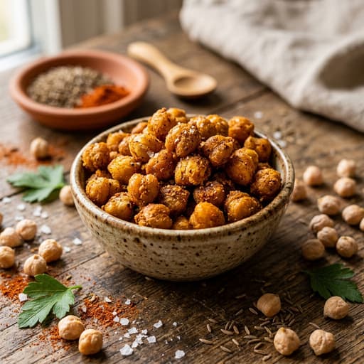 Roasted Chickpeas Recipe: 5 Best Secrets for a Crispy Protein Snack