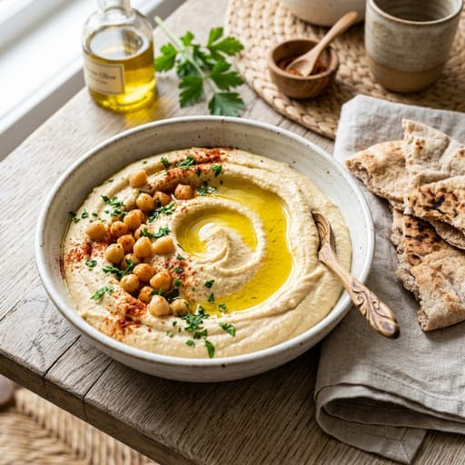 Smooth Creamy Hummus Recipe: 10 Best Secrets for a Restaurant Style Dip