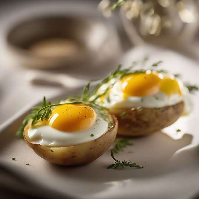 Potato and Egg Crémeux